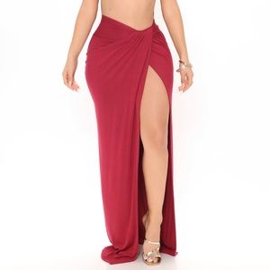FASHION NOVA 2 piece skirt set